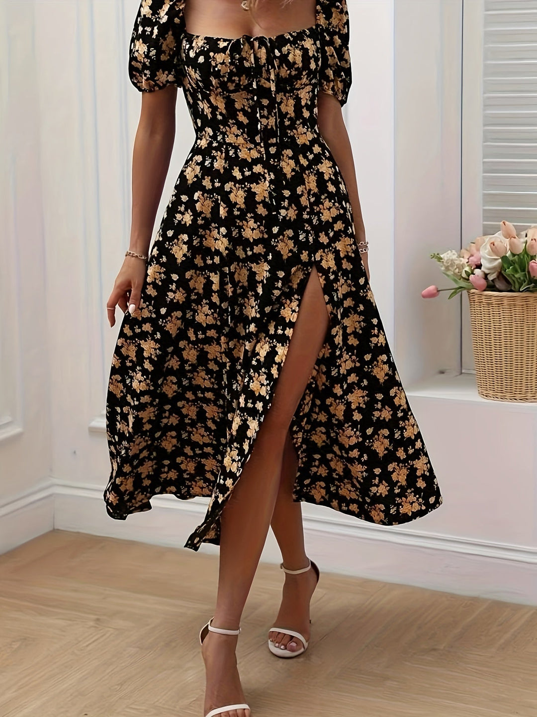 Chloé The Spark | Elegant Floral Dress