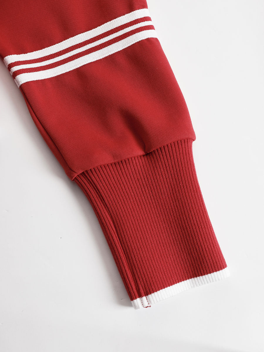 PRISCILLA™ | Elegant Sporty Set with Half-Zip Sweatshirt