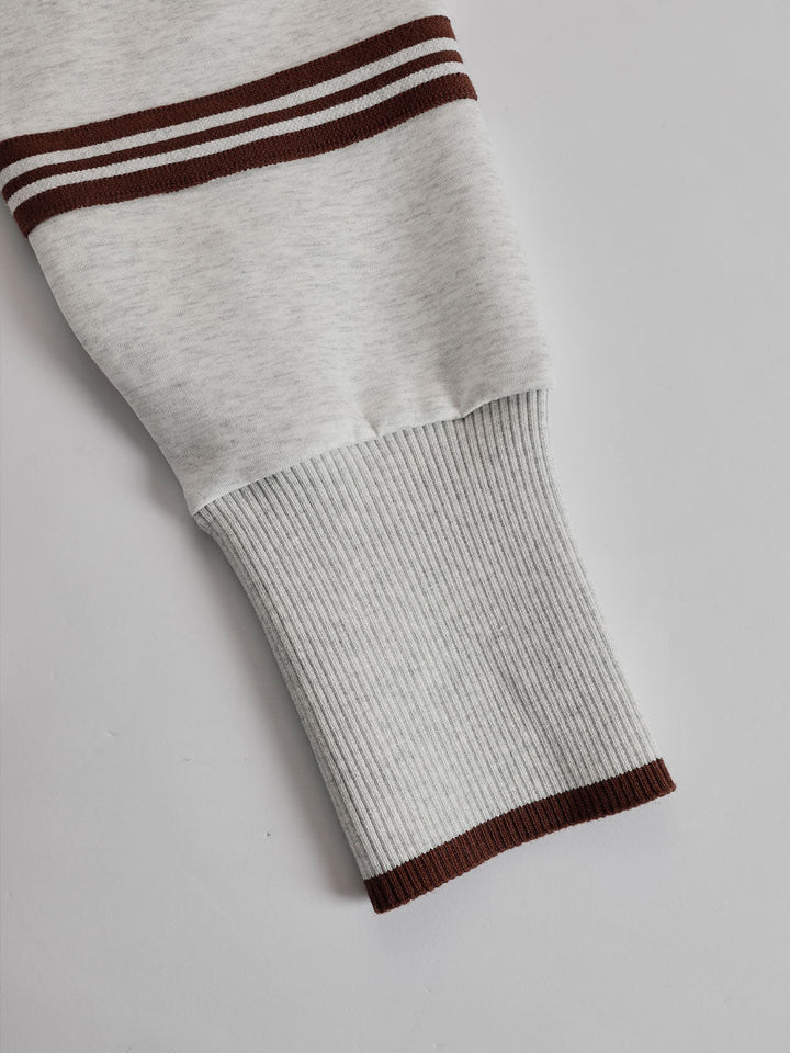 PRISCILLA™ | Elegant Sporty Set with Half-Zip Sweatshirt
