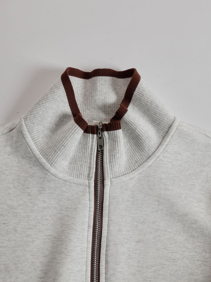 PRISCILLA™ | Elegant Sporty Set with Half-Zip Sweatshirt
