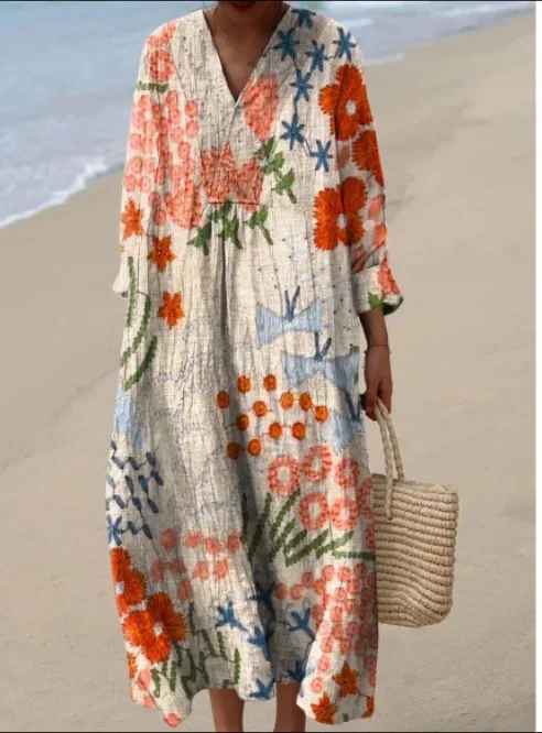 Emma | Summer Breeze Floral Dress