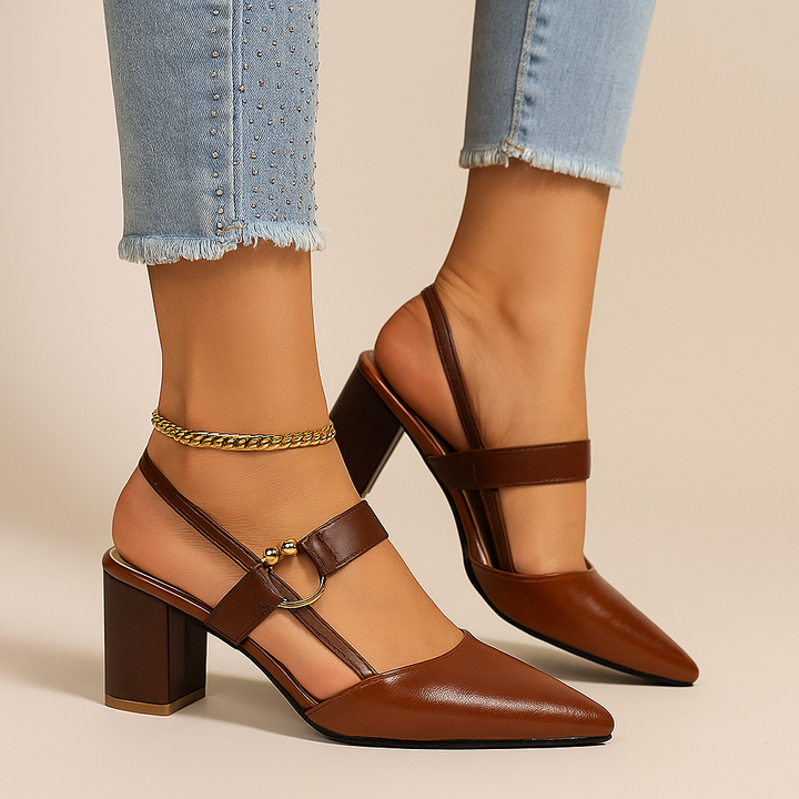 Mirella Heels with Ring