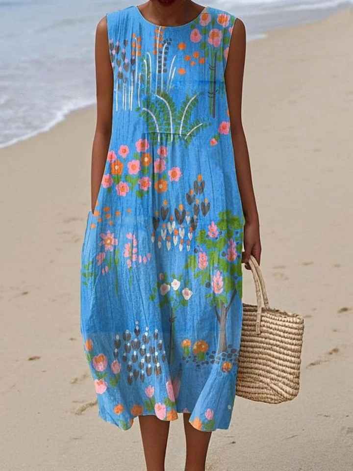 Alice | Summer Whispers Floral Dress