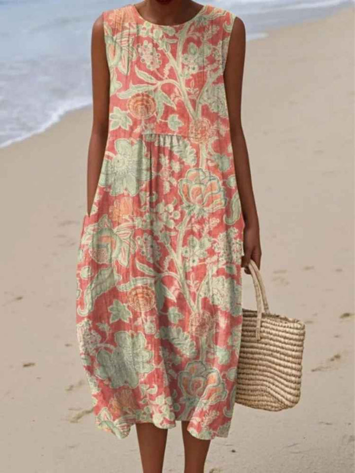 Ruby | Floral Print Summer Breeze Dress