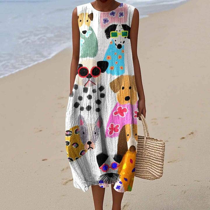 Alice | Summer Whispers Floral Dress