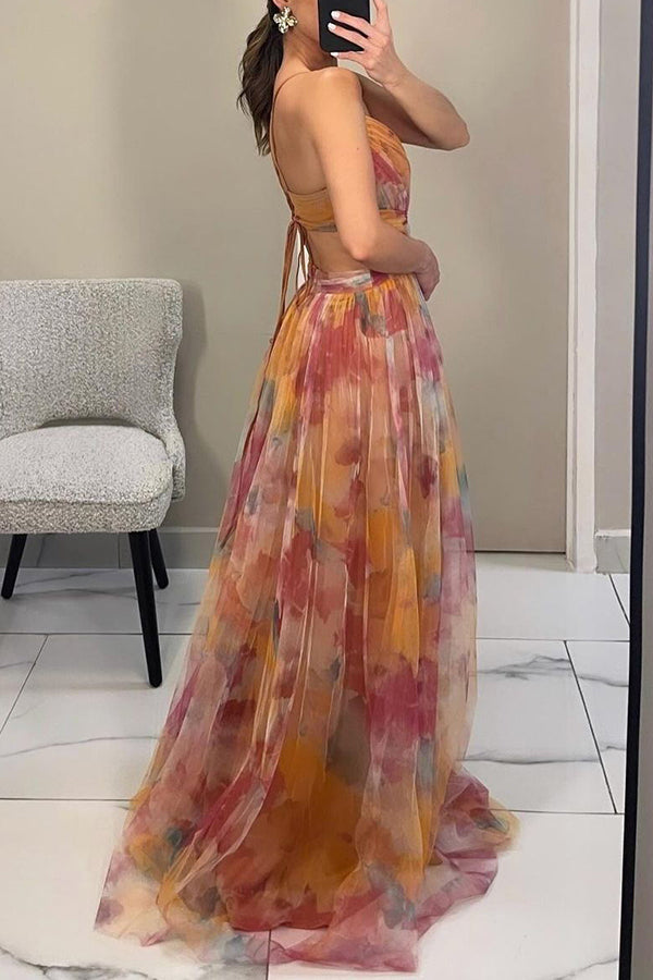 Sanne™ - Romantic Flowing Evening Dress