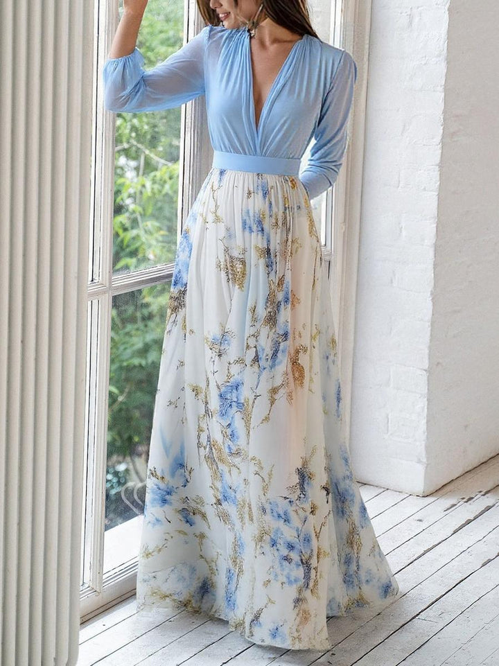 AURELIA™ | Floral Print Maxi Dress