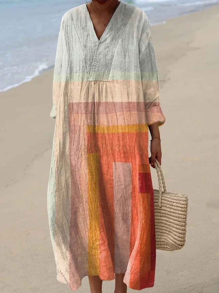 Emily | Printed Dress for a Summer Breeze