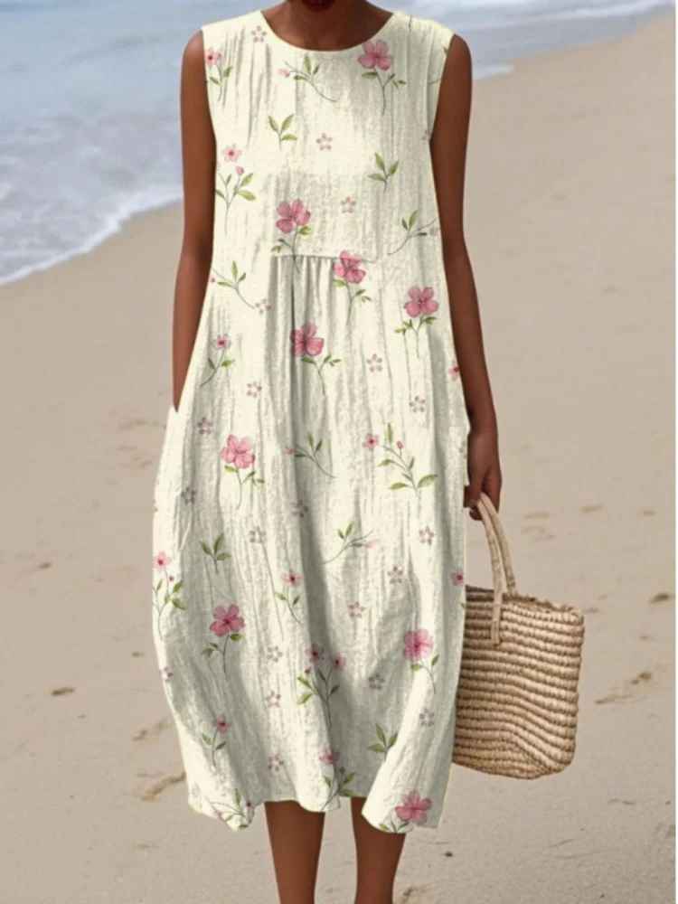 Ruby | Floral Print Summer Breeze Dress