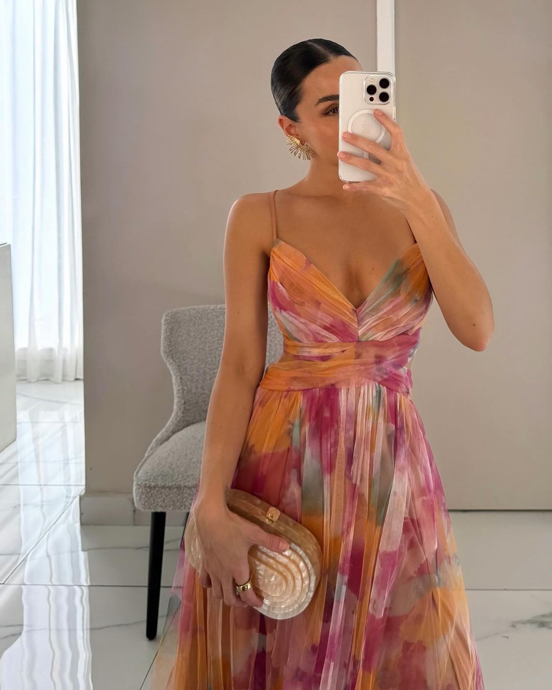 La Scintilla | Floral Elegance Maxi Dress