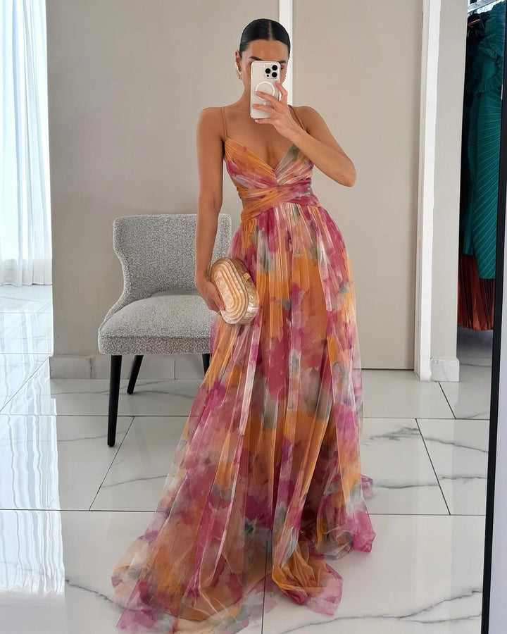 EIRITH™ | Romantic Sheer Detail Dress
