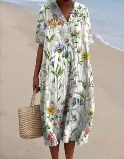 Olivia | Printed Dress for a Summer Breeze