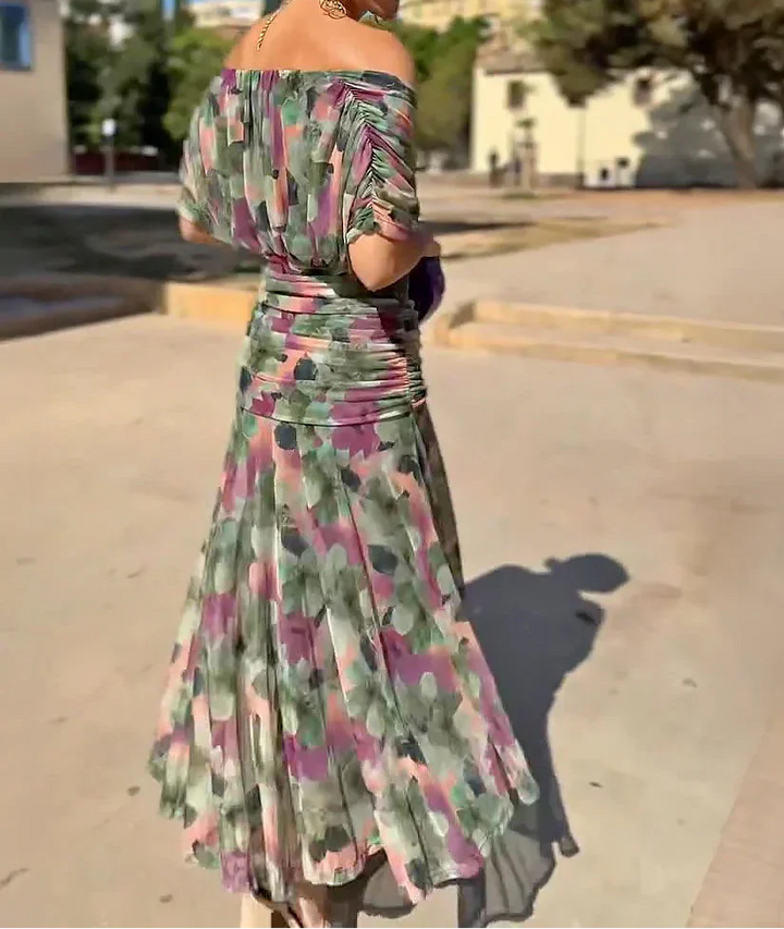 Lady™ - Wrap Dress with Draped Cut