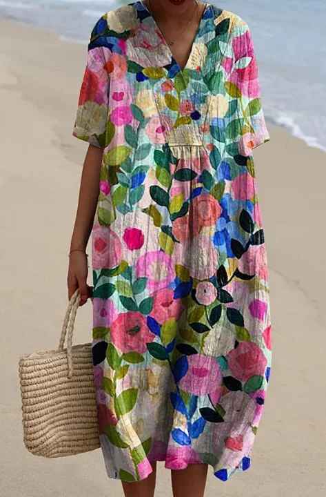 Evie | Sunny Days Floral Dress