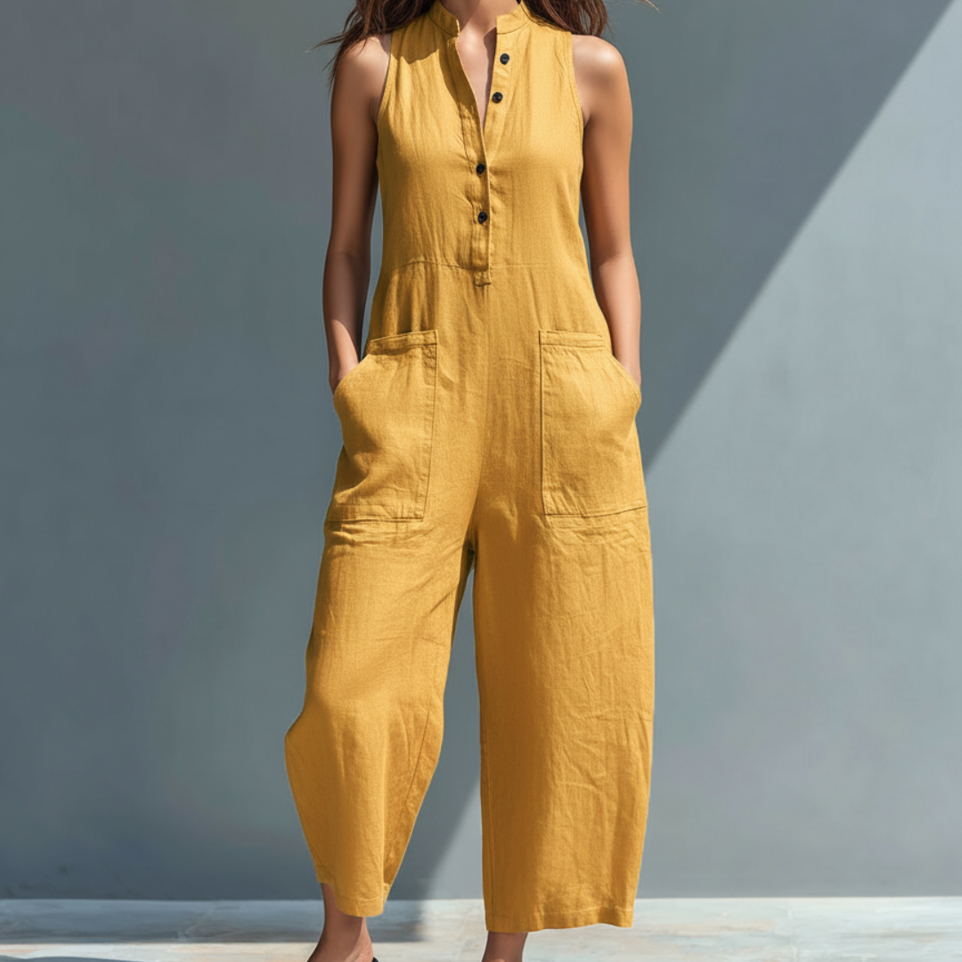 Lucía | European Elegant Sleeveless Jumpsuit