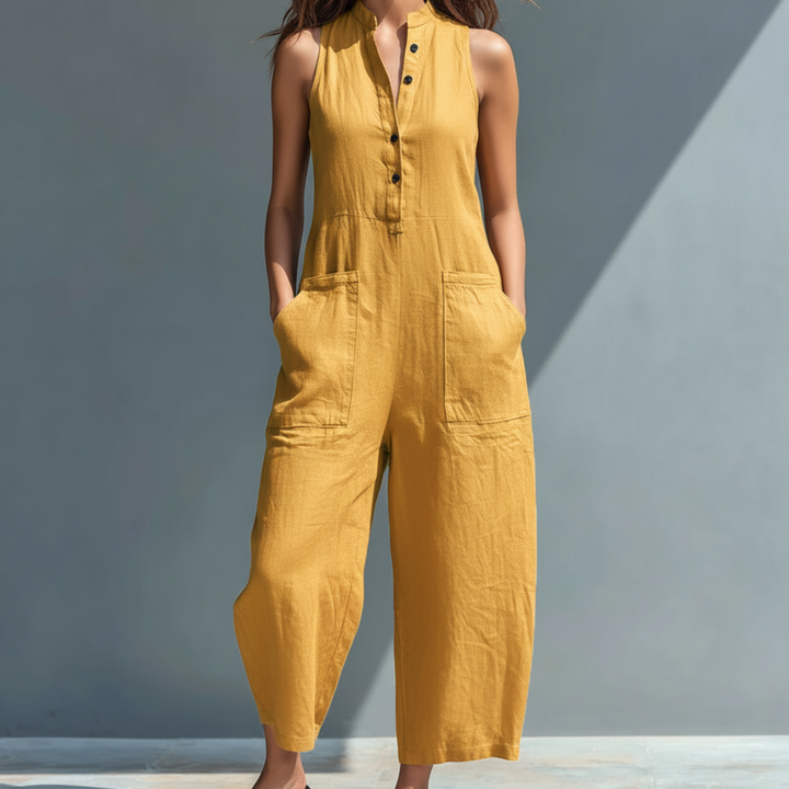 Lucía | European Elegant Sleeveless Jumpsuit