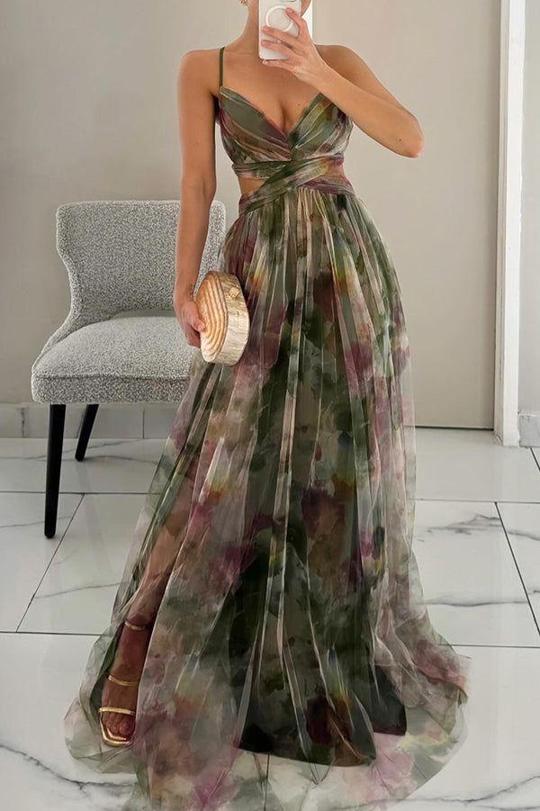 Sanne™ - Romantic Flowing Evening Dress