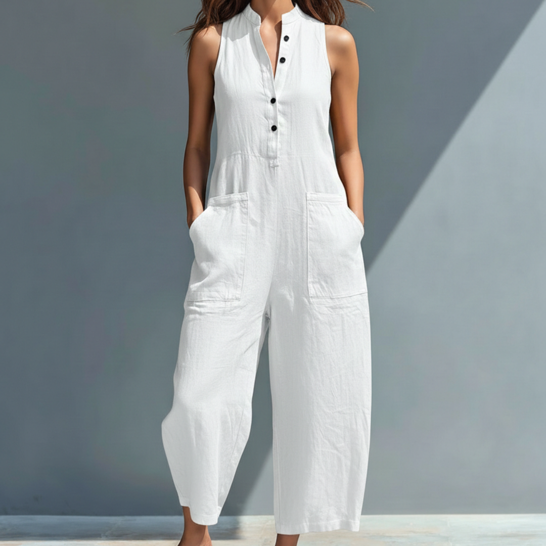 Lucía | European Elegant Sleeveless Jumpsuit
