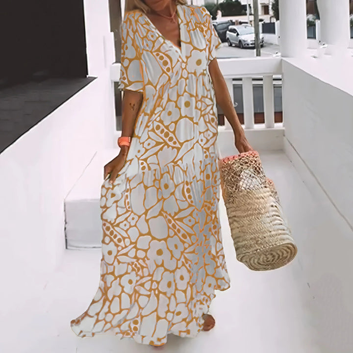 Natural Elegance Maxi Dress | The Spark