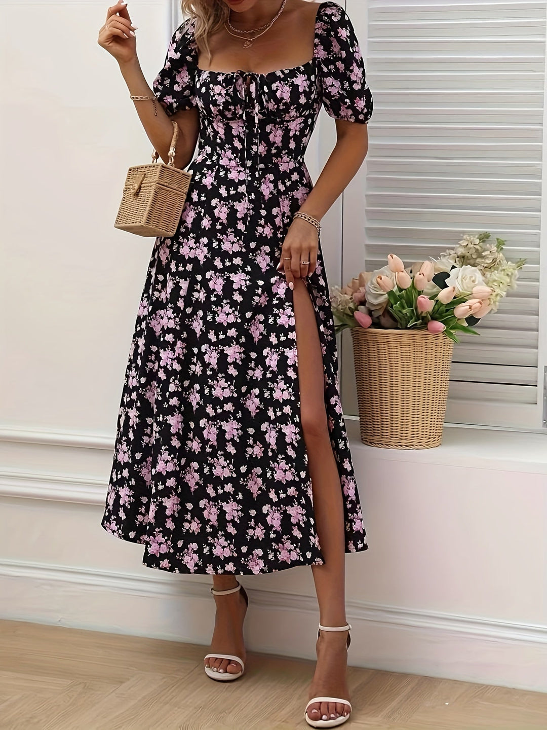 Chloé The Spark | Elegant Floral Dress
