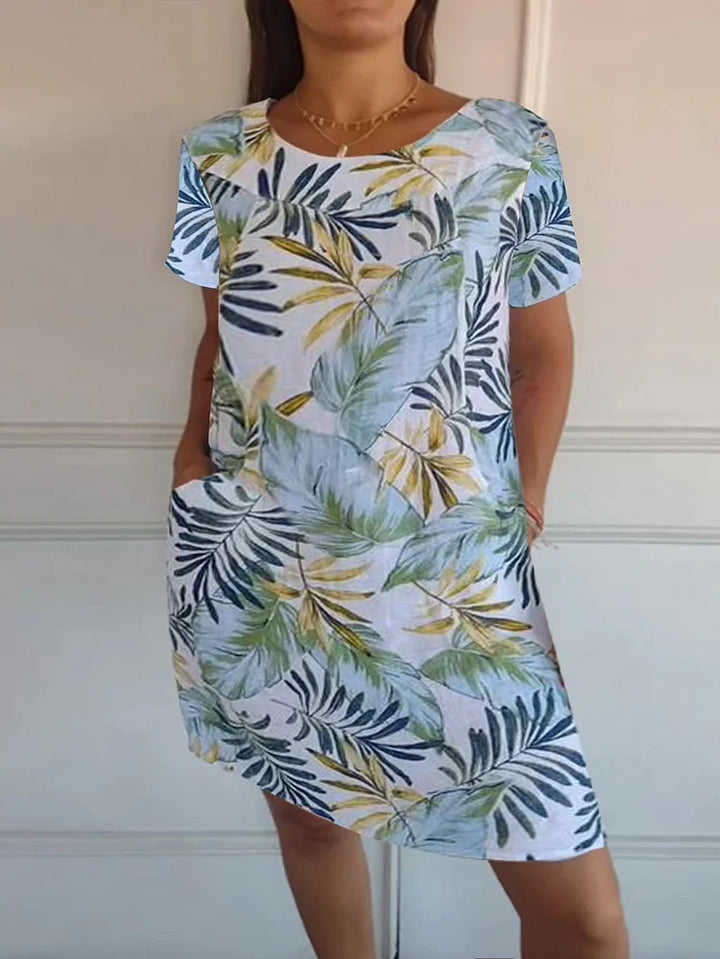 SOFIA™ | Printed Summer Dress with Pockets