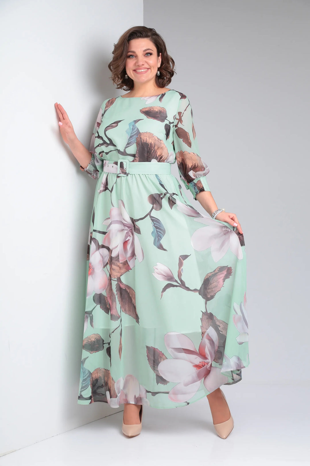 SCARLETT | Long Sleeve Floral Dress