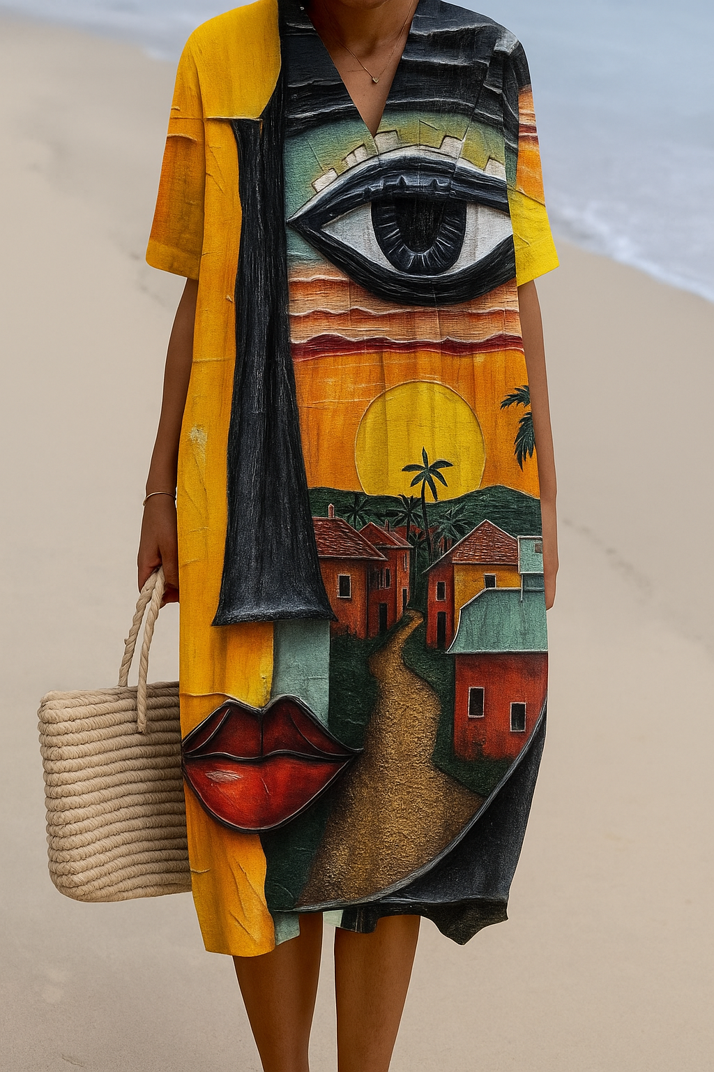Scarlett | Printed Dress for a Summer Breeze