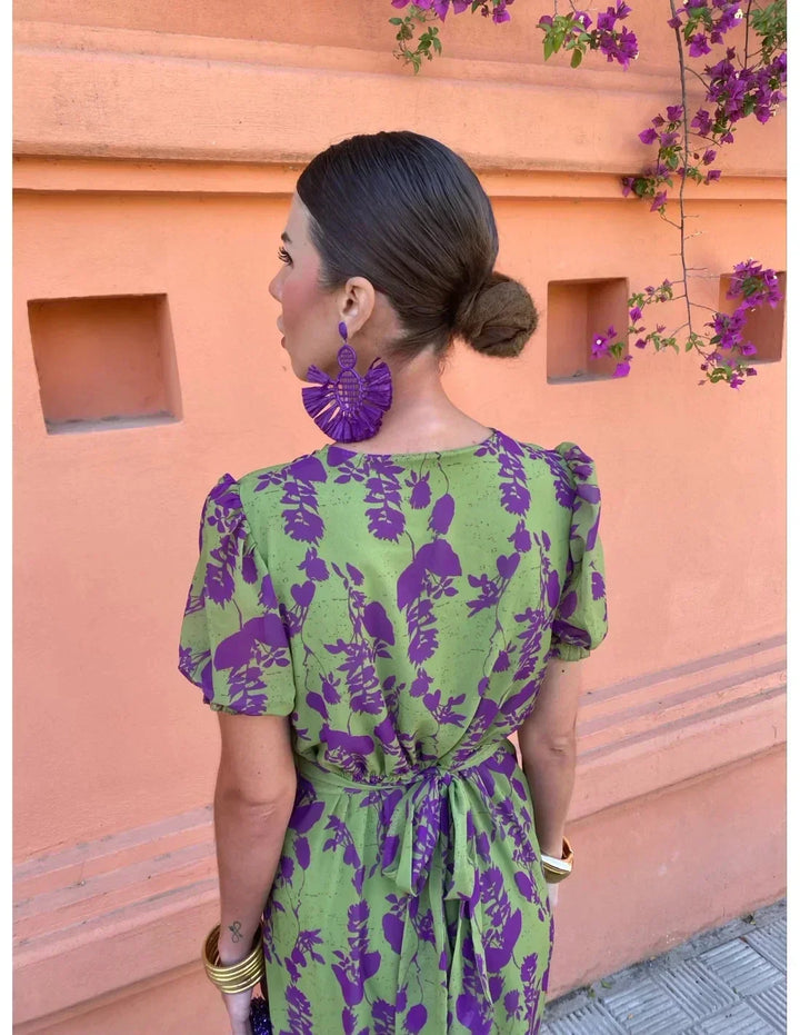 Lieke™ - Colourful Summer Print Dress