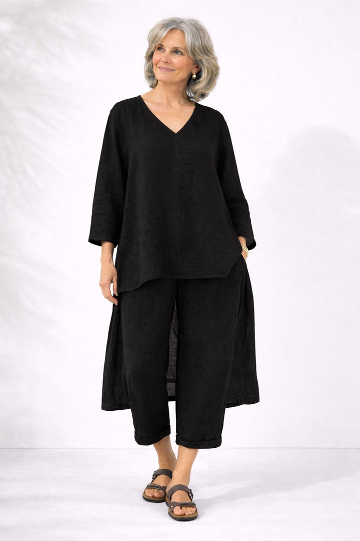 ADRIENA™ | Elegant Two-Piece Set with V-Neck