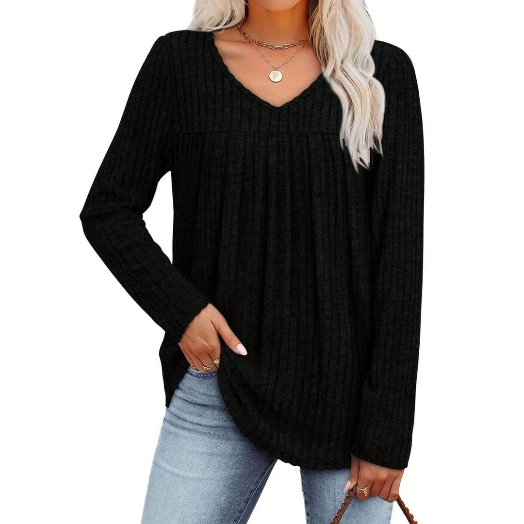 Karoline | Long-sleeved blouse