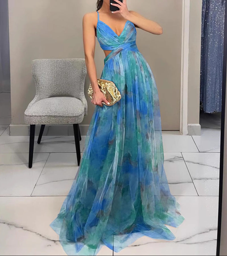 La Scintilla | Floral Elegance Maxi Dress