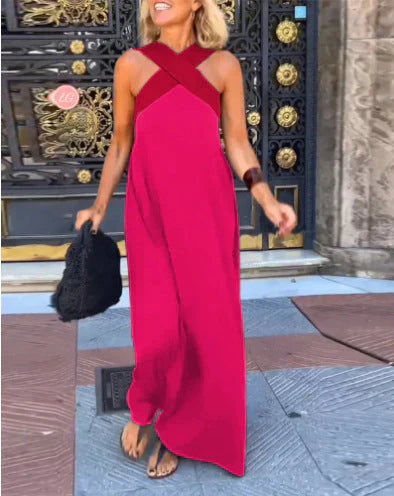 DELFINA™ | Cross-Over Dress