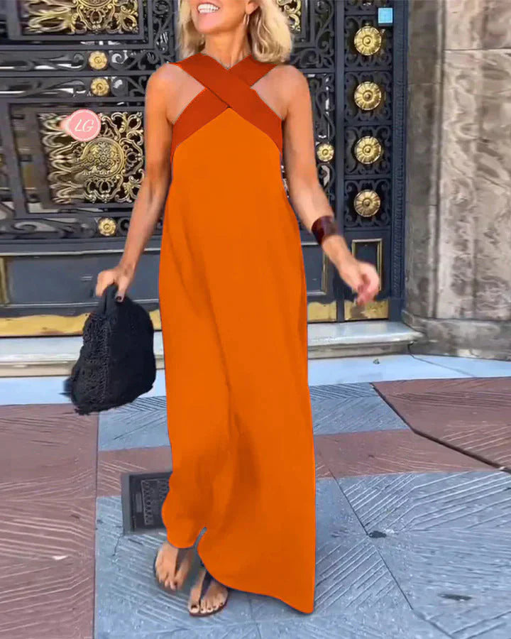 DELFINA™ | Cross-Over Dress