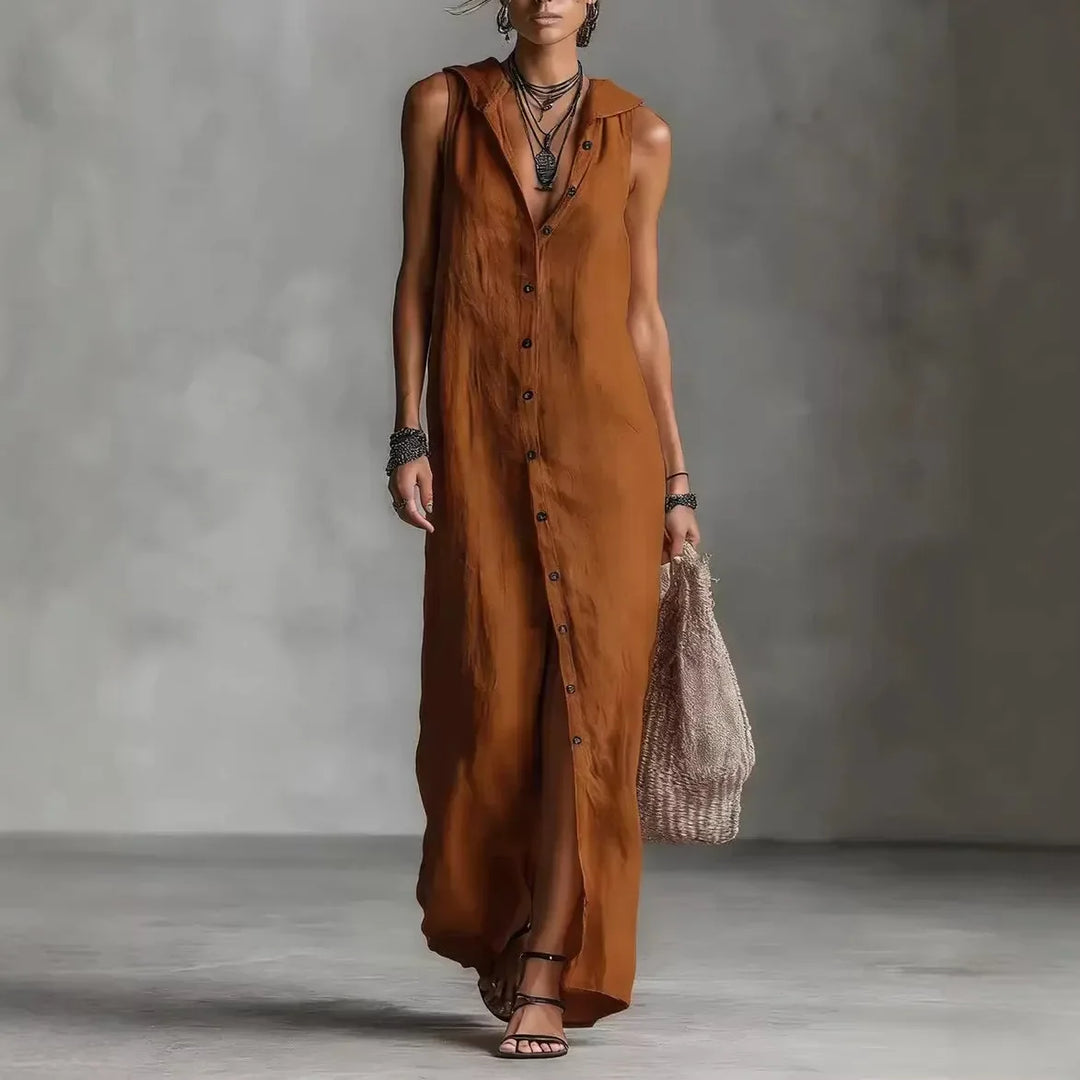 Penelope | European Elegant and Casual Midi Dress