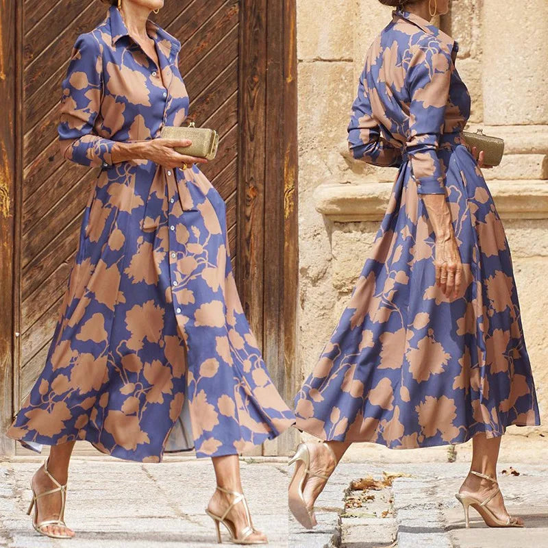 Lynn™ - Elegant V-Neck Dress for Women