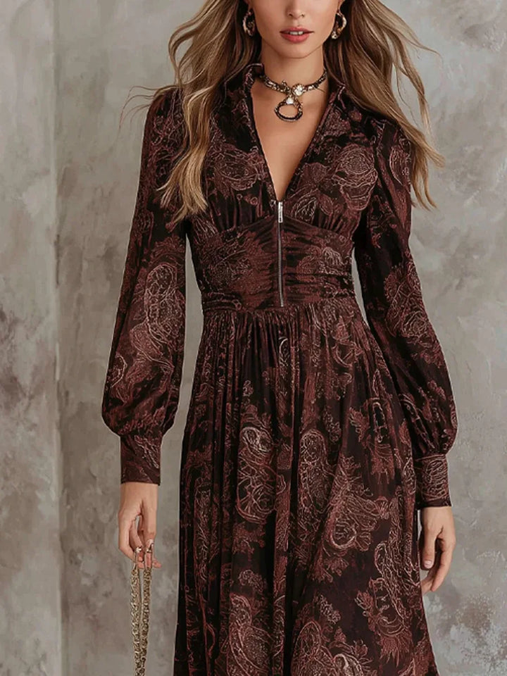 The Spark | Vintage-Inspired Elegant Long Dress