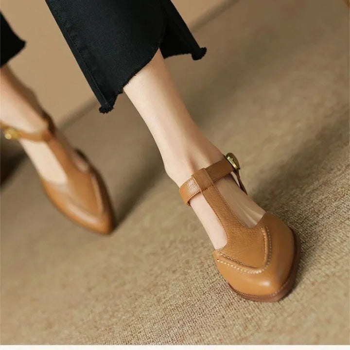 AURENZA™ | Buckle Shoes