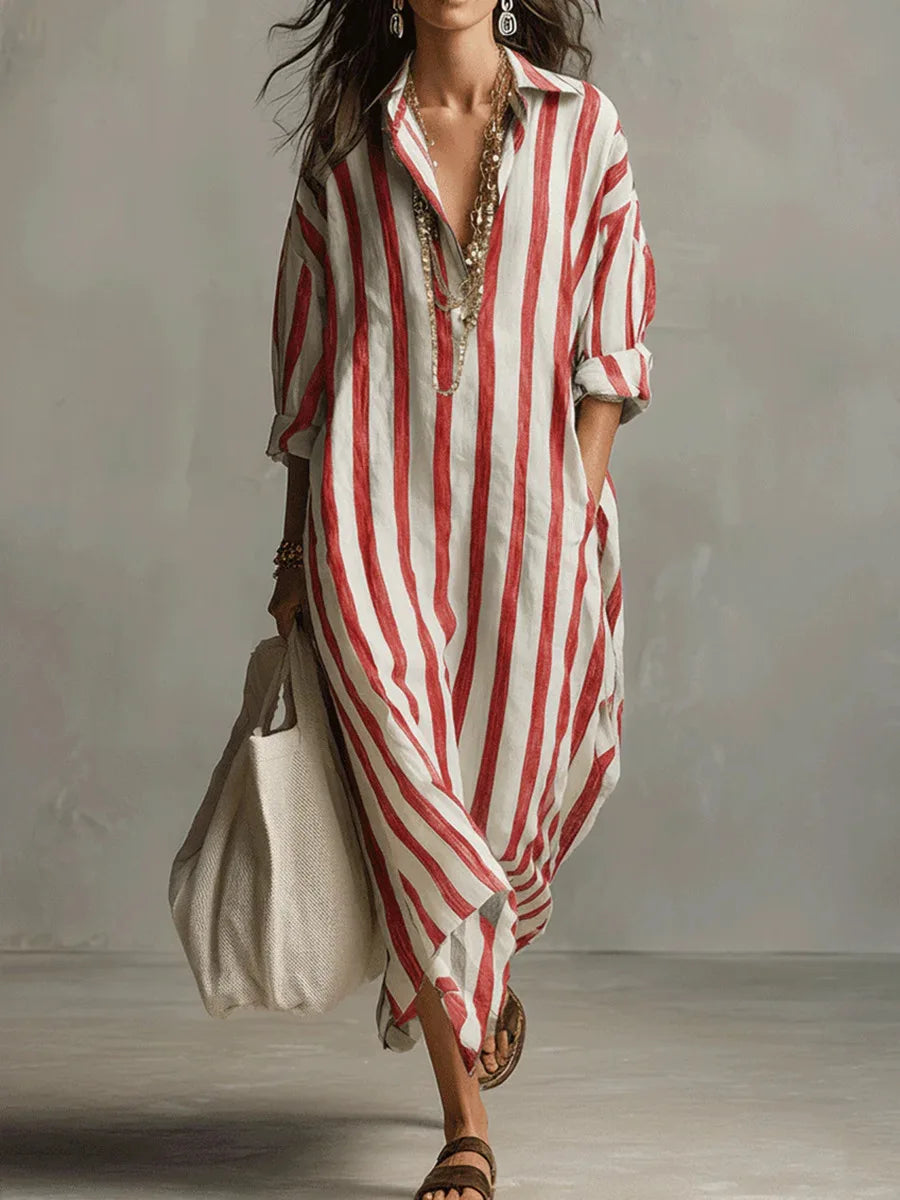Pepa™ | European Long Shirt Dress