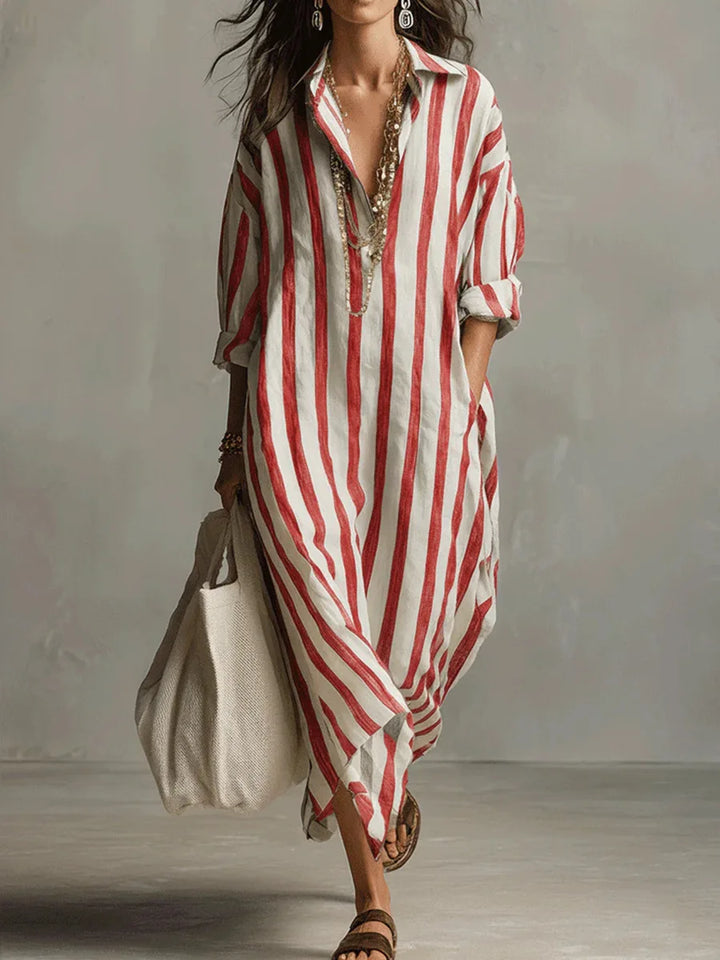 Pepa™ | European Long Shirt Dress