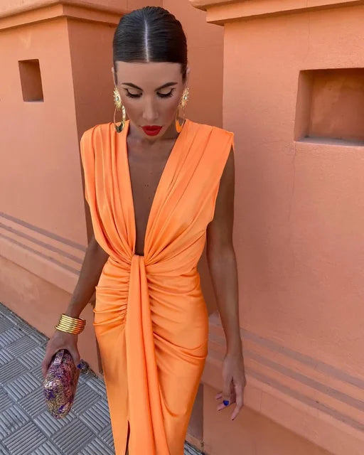 ELARA™ | Elegant Pleated Dress