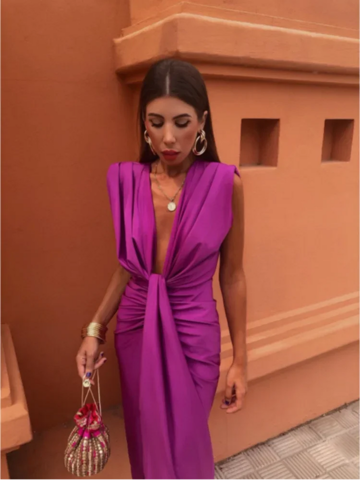 Sterre™ - Elegant Pleated Dress