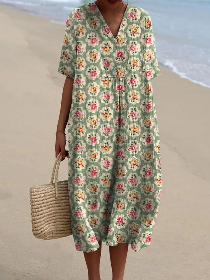 Chloe | Printed Dress for a Summer Breeze