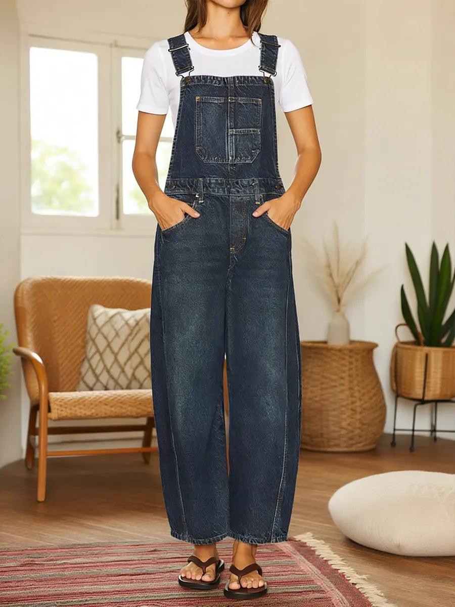 Nora – Classic Denim Dungaree