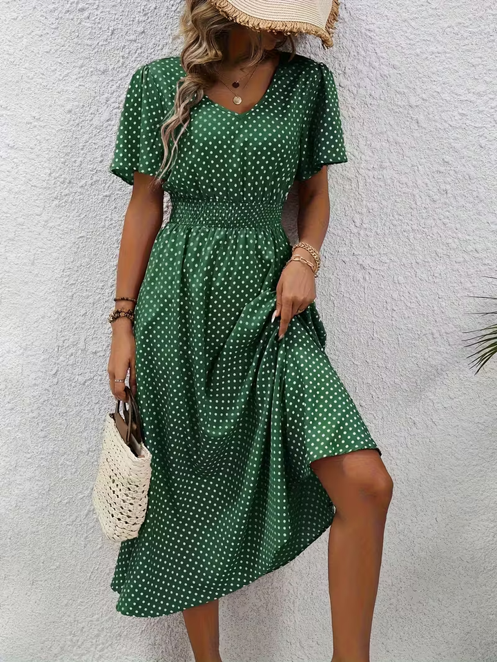 Élisa Polka Dot Dress | The Spark Collection