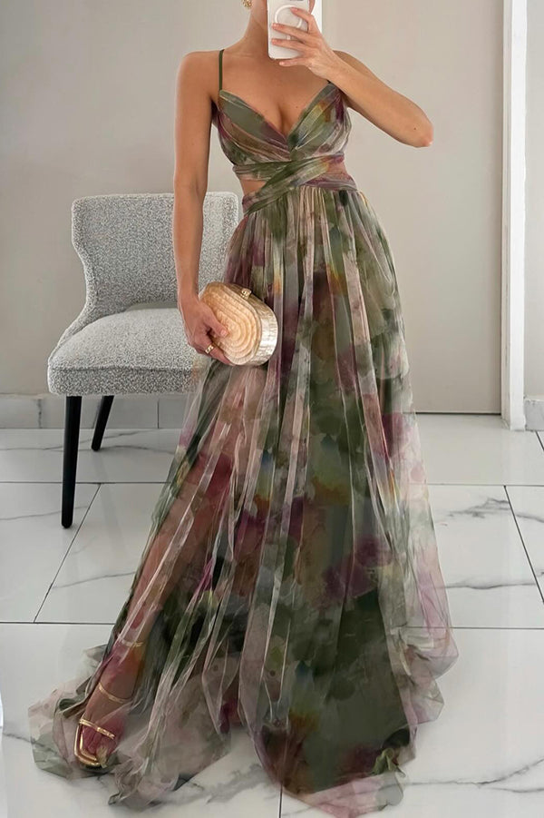 Sanne™ - Romantic Flowing Evening Dress