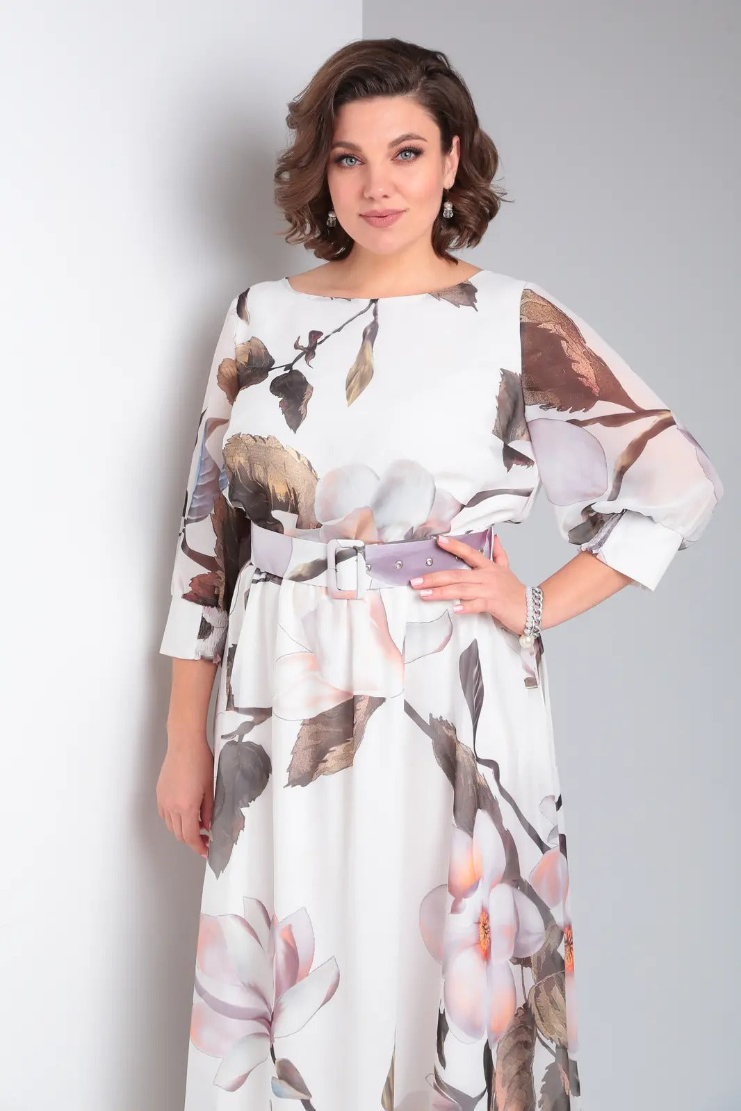 SCARLETT | Long Sleeve Floral Dress