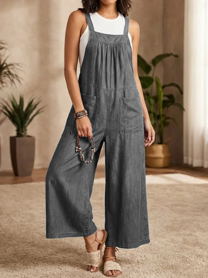 Astrid – Comfort Denim Jumpsuit