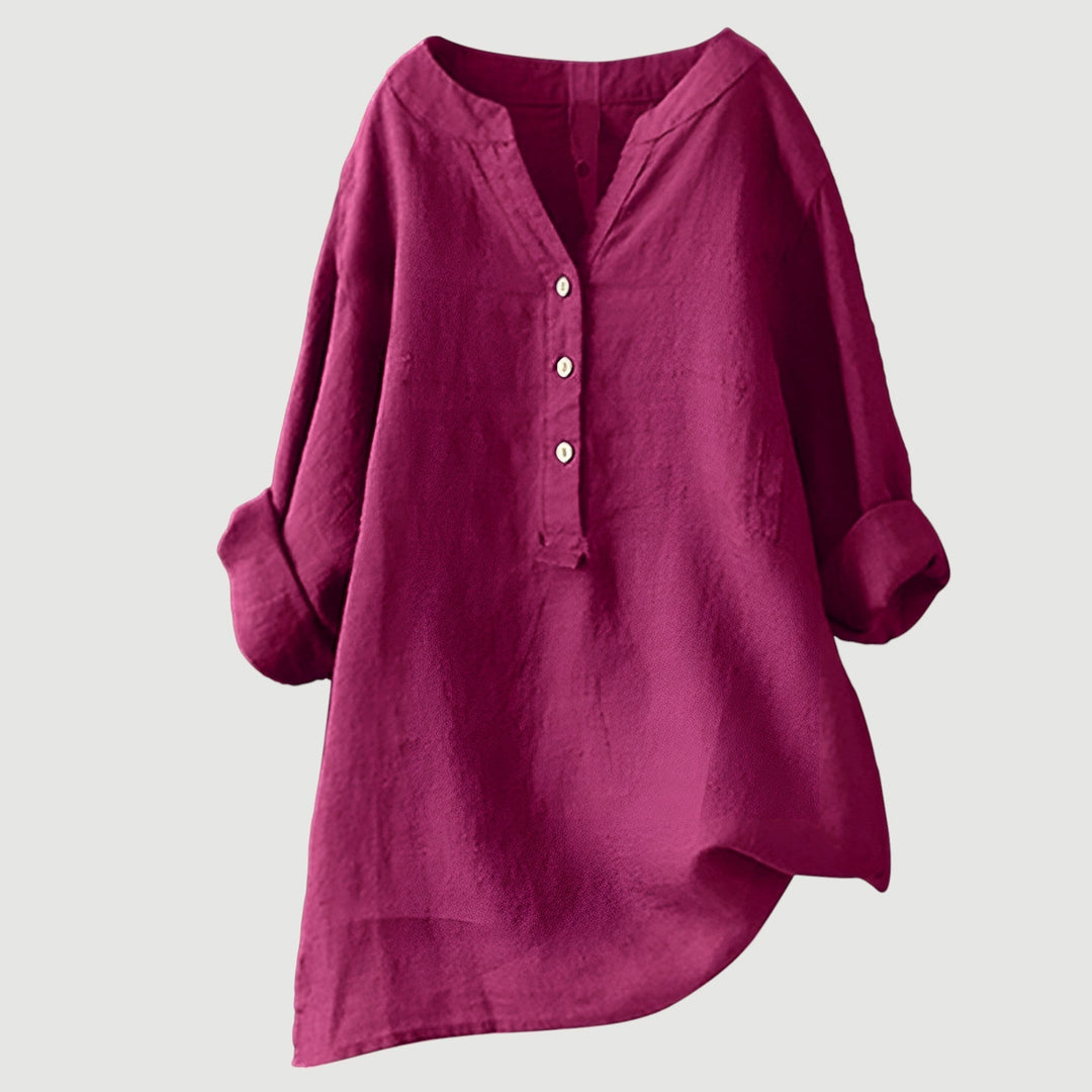 FREJA™ | Airy and Comfortable Button-Up Shirt
