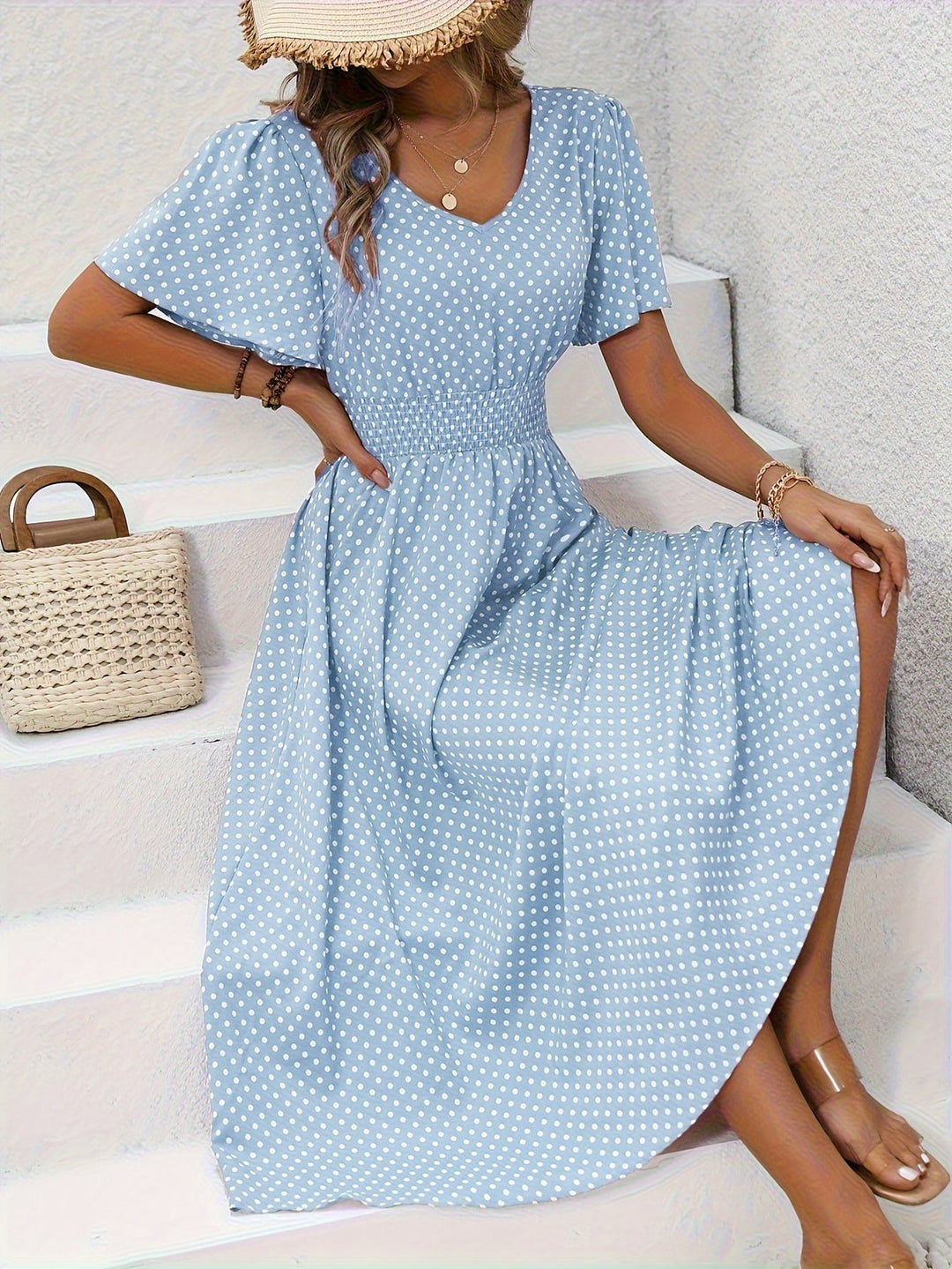 Élisa Polka Dot Dress | The Spark Collection