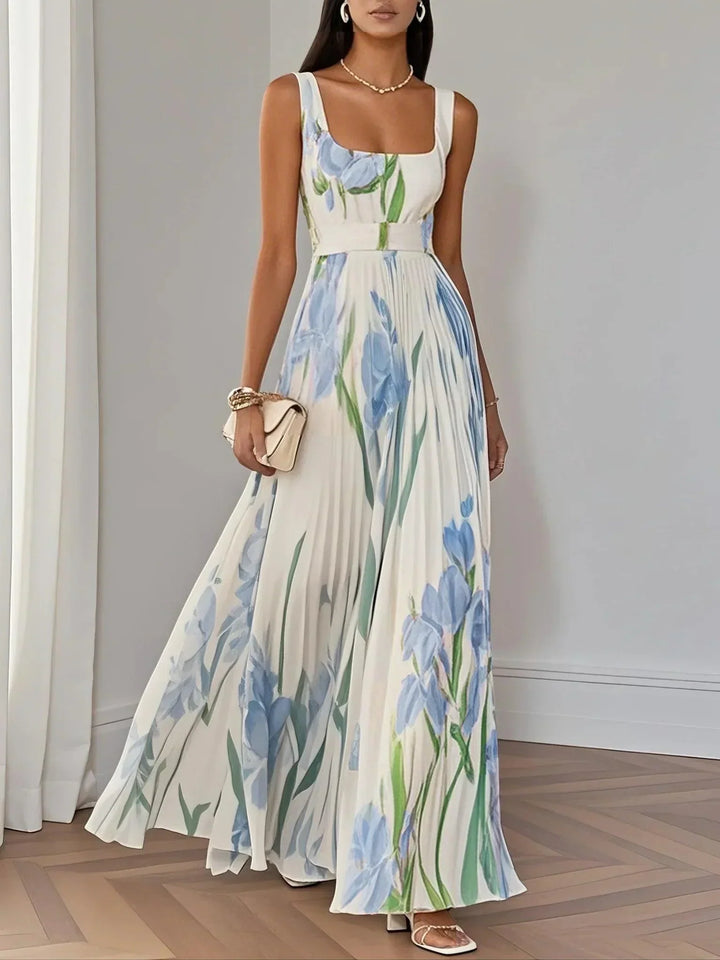 Yara™ - Maxi Dress Made of Pleated Chiffon